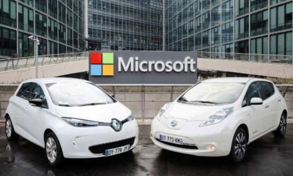 renault nissan microsoft voiture connectee 27 septembre 2016 auto moto