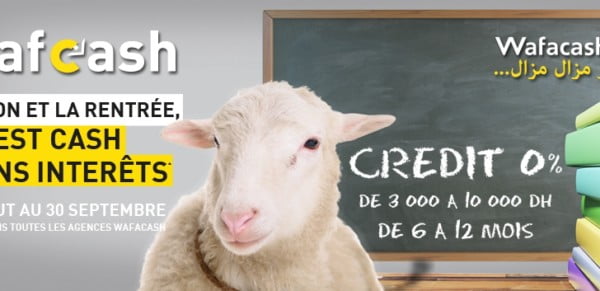 wafa cash salaf banques 6 septembre 2016 finance credit