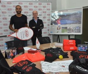 Kia Motors Bin Omeir Group soutient le tennisman marocain Mohamed SABER