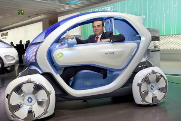 carlos ghosn renault twizy 5 octobre 2016