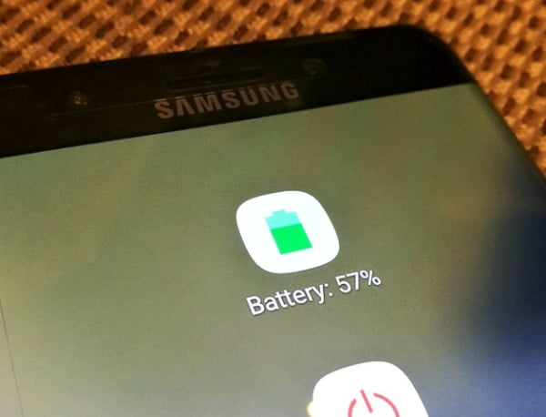 galaxy note 7 batterie vert 4 octobre 2016