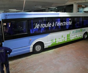 M’dina Bus dévoile son prototype de bus 100% électrique « m’dinaebus »