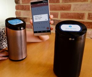 LG SmartThinQ Hub 1 300x250 - LG FAIT PROGRESSER LA MAISON CONNECTÉE AVEC LA TECHNOLOGIE LG DEEP LEARNING