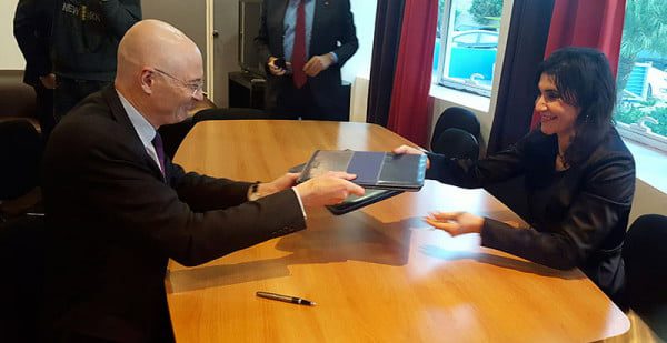 Coopération HEM UE 4 - HEM et la Délégation de l'Union Européenne au Maroc signent un accord de coopération