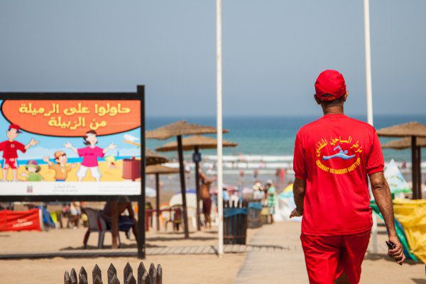 FM6 - Fondation Mohammed VI pour la Protection de l'Environnement // Programme « Plages Propres » : formation des nageurs sauveteurs
