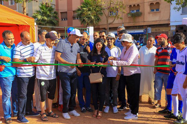 IMG 1852 - Gillette marque une nouvelle étape dans la rénovation des terrains de proximité au Maroc (PHOTOS)