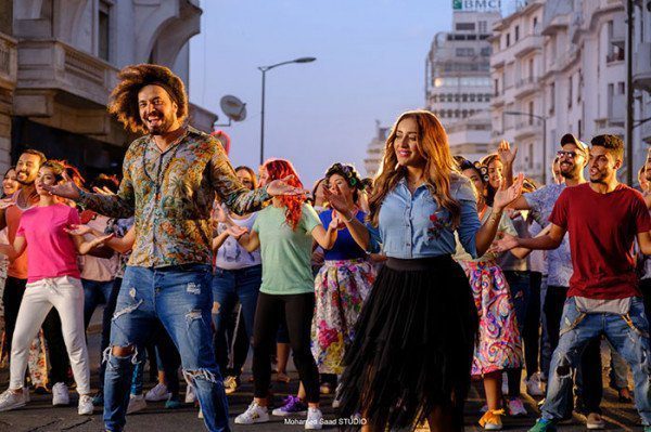 La Gozadera by Grini and Jamila Platinum Records 3 - Abd El Fattah Grini et Jamila Badaoui lancent le clip vidéo du single « La Gozadera » (PHOTOS)
