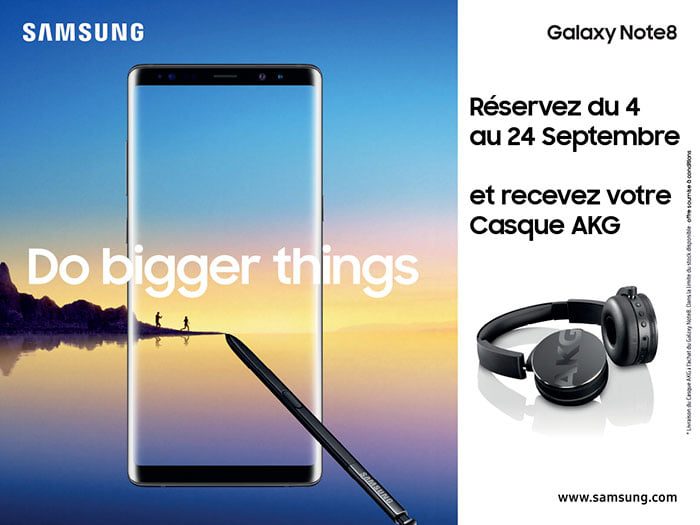 samsung Note8 AKG 1 - Galaxy Note 8 : découvrez le monde comme vous ne l’avez jamais vu !