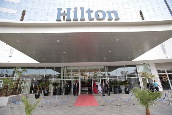 Entrée Hilton  - Hilton revient à Rabat avec vue Bouregreg!