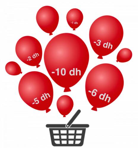red tag - LE COUPON DE REDUCTION, ENFIN DISPONIBLE AU MAROC !