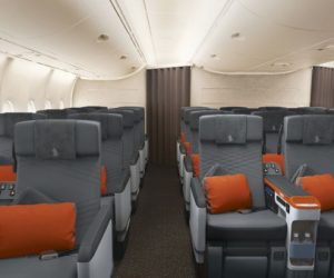 17 11 21 Airbus Singapour Airlines A380 premium eco 300x250 - Singapore Airlines choisit Airbus pour le programme de réaménagement de ses A380