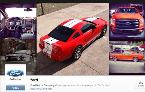 ford on instagram blog full - Ford Afrique du Nord crée un compte Insta'!