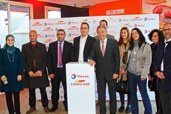 Equipe Total - TOTAL et CARGLASS s’associent au service des automobilistes