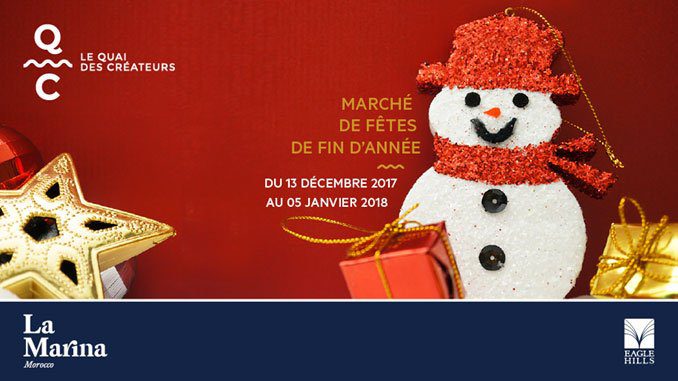 La Magie des fêtes de fin d’année investit Le Quai Des Créateurs de la Marina Morocco Marina Morocco - La Magie des fêtes de fin d’année investit Le Quai Des Créateurs de la Marina Morocco