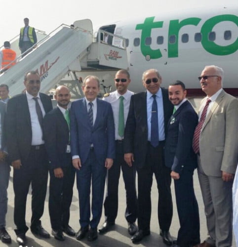photo vol inaugural paris dakhla - ONMT : Zouiten victime d'un bilan "trop" positif?