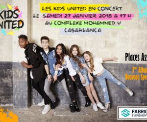 Affiche kids United 300x250 - Les Kids United en concert  le 27 janvier 2018 à Casablanca