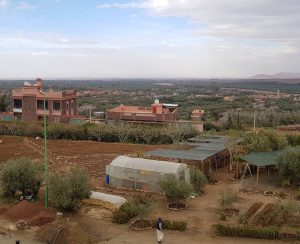 Jardin de parmaculture à Dar Taliba Ourika 300x244 - La Fondation Coca-Cola pour l’Afrique lance un nouveau programme d’optimisation de l’irrigation dans le Haut-Atlas