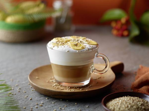 OL Cappuccino Banana Sesame Seeds 1 - Nespresso présente 2 cafés en édition limitée, pour célébrer les lieux d'origine du café