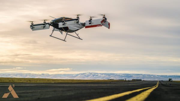 Airbus Vahana First Flight picture - Vahana, l'ADAV électrique autonome d'A³ by Airbus, réalise avec succès son premier vol d'essai