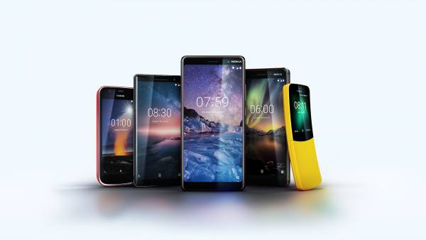 EMBARGO 5PM CET Nokia phones family - HMD Global présente les nouvelles générations des Nokia 2, Nokia 3 et Nokia 5