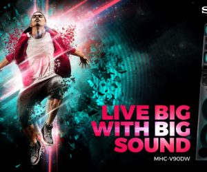 MHC V90DW Live Big with Big Sound Landscape 300x250 - Sony introduit le tout nouveau système audio haute puissance de 1,7 m à sa gamme