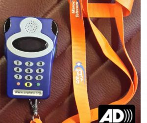 2 Musée IAM Audio Guide 300x250 - Le Musée de Maroc Telecom accessible aux personnes  à besoins spécifiques