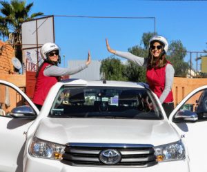DSC 0090 300x250 - RALLYE AÏCHA DES GAZELLES 2018 ... SARA BENAZOUZ ET SARA EL AZZAOUI  DÉTERMINÉES À RELEVER LE DÉFI DU DÉSERT MAROCAIN AUX COULEURS D’AL AJIAL HOLDING
