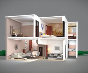 ESPACES SAADA TEMOIN DUPLEX SOCIAL 300x250 - Résidences Dar Saada innove et lance une première au Maroc le duplex social dans le logement économique