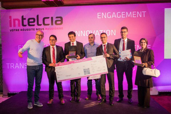 Intelcia : Quatre étudiants de l’Ecole Hassania des Travaux Publics remportent la Finale du Challeng’In Photo 1 - Intelcia : Quatre étudiants de l’Ecole Hassania des Travaux Publics remportent la Finale du Challeng’In