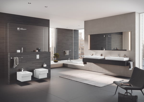 CUBE Ceramics 1 - GROHE Ceramics Lines parfait conçus pour une salle de bains parfaitement coordonnée