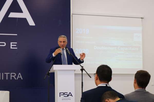 PSA - Le Groupe PSA double la capacité de son site de production de Kenitra au Maroc