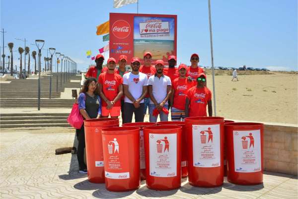 Photo1 - Opération « Coca-Cola J’aime ma plage » : Clôture de l’édition 2018 pour Coca-Cola Maroc et ses embouteilleurs