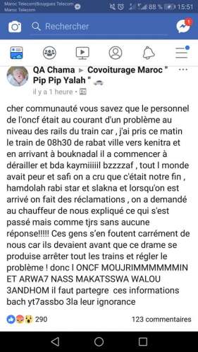oncf deraillement 2 - Déraillement/Train: des voyageurs auraient alerté l'ONCF, en vain!