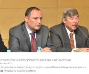 FNCL Photo Réunion de travail Maroc Argentine 1 300x250 - la FNCL reçoit une délégation du ministère de l’Agriculture Argentine