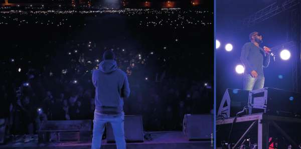 Maître Gims enflamme la scène de la mythique place Jemaa El Fna GIMS 1 - Maître Gims enflamme la scène de la mythique place Jemaa El Fna