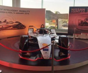 NIM 300x250 - La voiture de compétition officielle de Nissan est enfin arrivée au Maroc