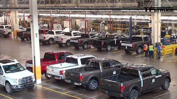 Ford rappelle environ 1,5 million de pickups F-150 2015 ford f 150 dearborn rouge plant - Ford rappelle environ 1,5 million de pickups F-150