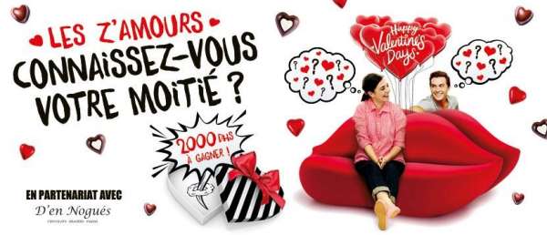 Anfaplace Shopping Center fête les zamours de la Saint Valentin - Anfaplace Shopping Center fête les zamours de la Saint-Valentin