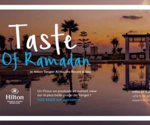 RAMADAN 2 300x250 - Hilton Tangier Al Houara Resort & Spa célèbre le Ramadan avec des offres inédites pour une expérience de détente inoubliable