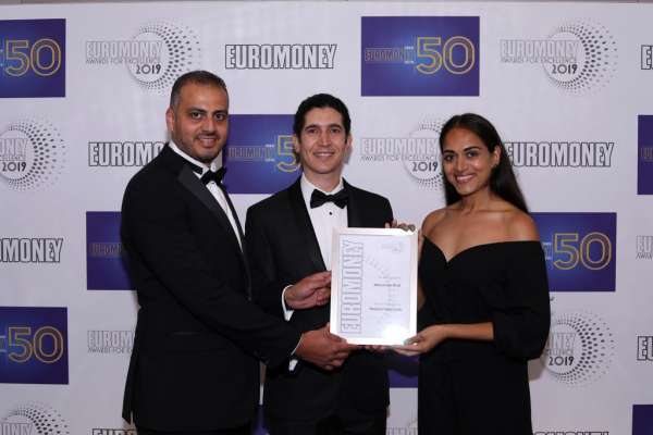 Photo Award Euromoney Awards for Excellence - Attijariwafa bank élue à Londres « Meilleure banque au Maroc en 2019 »