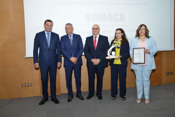 Prix National de la Qualité Moulay Hafid El Alamy et SOMACA - La SOMACA Usine Renault de Casablanca récompensée du Prix National de la Qualité édition 2018