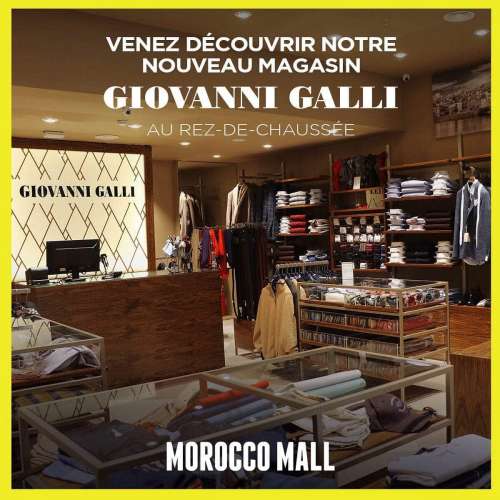 giovanni galli 2 - Giovanni Galli pose ses valises au Morocco Mall