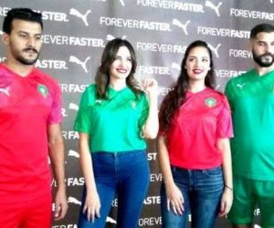 maillot puma maroc 300x250 - Foot: le nouveau maillot Puma de la sélection nationale dévoilé