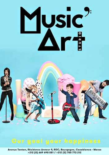 music art studio - MusicArt Studio: nouveau concept musical et artistique à Casablanca
