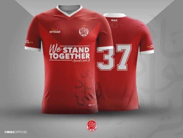 Maillot WAC covid-19 – Consonews - Premier site consommation au Maroc
