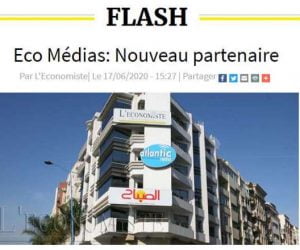 Eco medias 300x250 - Médias: L'Economiste passe sous le giron de Label'Vie!