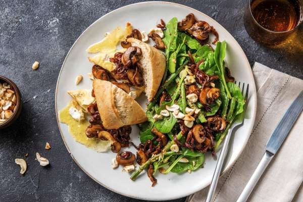 brie cheese mushroom and caramelized onion sandwich 29280431 e1592385334415 - Recette du jour: sandwiches aux champignons