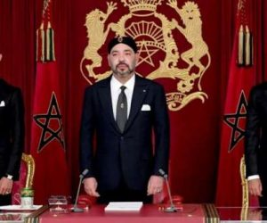 Mohammed VI trône 300x250 - SM le Roi appelle au lancement du processus de généralisation de la couverture sociale au profit de tous les Marocains