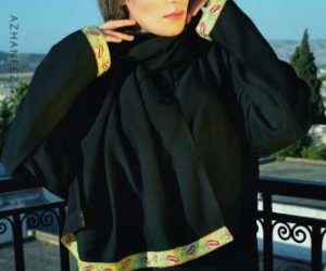 abaya azhanfez fleurs jaune poussin 1 300x250 - AZHANFEZ, un appel créatif à "La Modest Fashion"