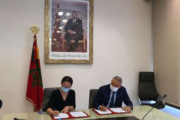 photo signature convention - Textile : Un nouvel investissement pour la création d’une unité industrielle de pointe à Casablanca